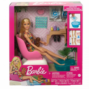 Barbie. Set de joacă "Salon de manichiură"