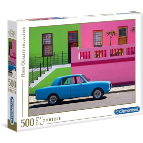 Puzzle-uri Clementoni ”500”, The Blue Car