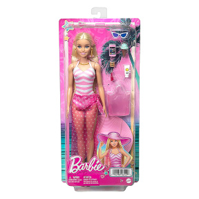 Păpușa Barbie Plimbare pe plajă