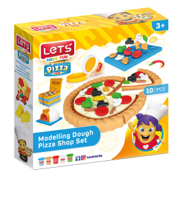 Set de joacă cu pastă de modelare Pizza