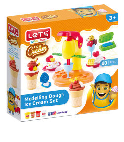 Игровой набор с тестом для лепки Ice Cream