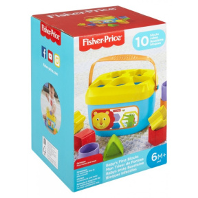 Сортер Яркое ведёрко с кубиками, Fisher Price