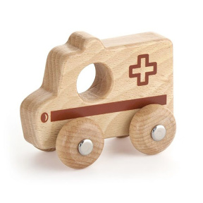 Jucărie din lemn Ambulanță, VIGA
