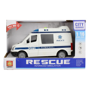 Mașină cu inerție 1:16 "Police Van"