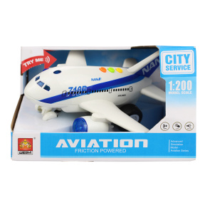 Avion cu inerție 1:200 "Planebus 710B"