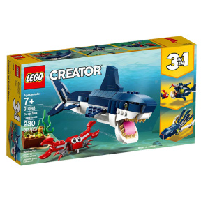 Constructor LEGO Creator "Creaturi marine din adâncuri"