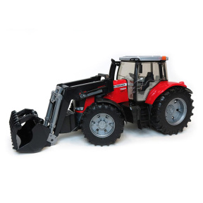 Трактор с погрузчиком Massey Ferguson, BRUDER