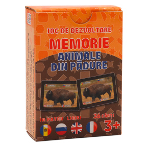 Joc de memorie. Animale de padure