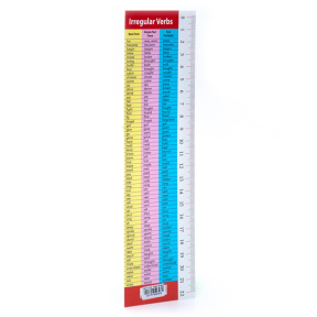 Semn carte. Verbe neregulate. Engleza.