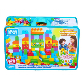 Конструктор для малышей First Builders Делюкс, 150 дет., Mega Bloks