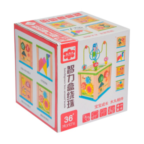 Развивающий куб-лабиринт