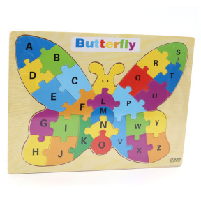 Деревянный пазл Бабочка, New World