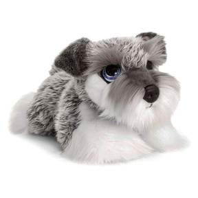 Jucărie din pluș Cățeluș Schnauzer 32 cm