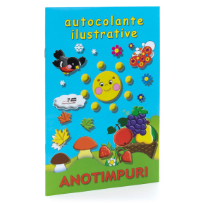 Autocolante ilustrate. Anotimpuri