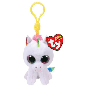 Jucărie de pluș-breloc Beanie Boos Unicorn Pixy 8.5 cm TY