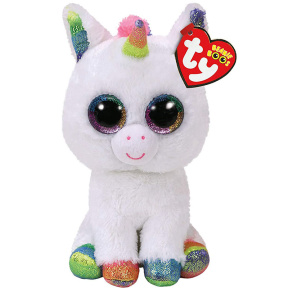 Мягкая игрушка Beanie Boos Белый Единорог Pixy