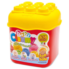 Мягкий конструктор Baby Clemmy, 20 дет., Clementoni