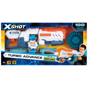 Set de joacă cu blaster X-Shot Turbo Advance