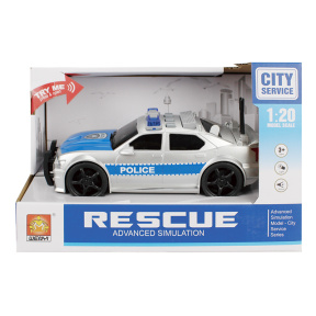 Mașină cu inerție 1:20 "Police Car"