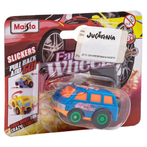 Mașina MAISTO Die­Cast FM Slickers Slick Van albastru