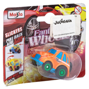 Mașina MAISTO Die­Cast FM Slickers Slick Coupe portocaliu