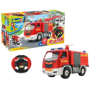 Model set cu telecomandă Junior Fire Truck, Revell