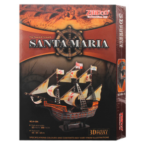 Santa Maria, 3D puzzle