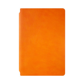Ежедневник недатированный А5, IDEE Premium Гибкий "Orange Gold"