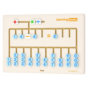 Jucărie de lemn Învățăm matematica, VIGA