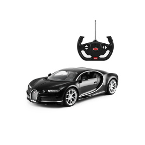 Mașină cu telecomandă Bugatti Chiron, RASTAR neagră