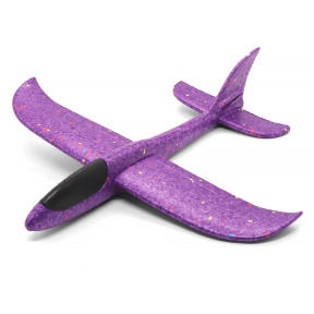 Avion planor, violet