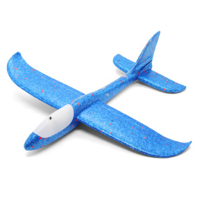 Avion planor, led, albastru