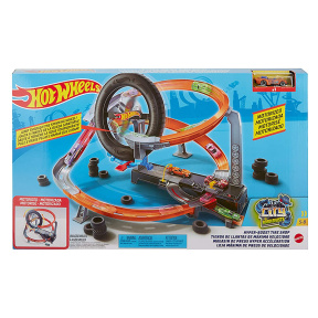 Трек Гонки в шиномонтажной, Hot Wheels