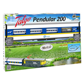 Железная дорога с поездом Talgo Pendular 200, PEQUETREN
