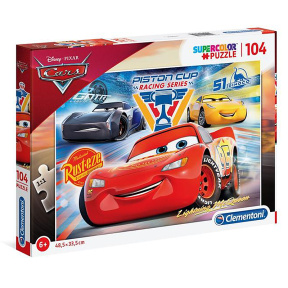 Cars 3, 104 elemente, Clementoni