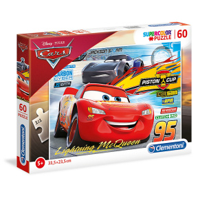 Cars 3, 60 elemente, Clementoni