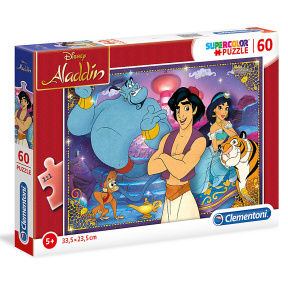 Aladdin, 60 elemente, Clementoni