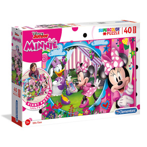 Minnie Mouse, 40 elemente, Clementoni