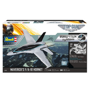 Kit de asamblare Top Gun Avion de interceptare Mavericks F/A-18 Hornet, Revell