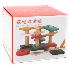 Sortator din lemn "Figurine geometrice", cod 148705