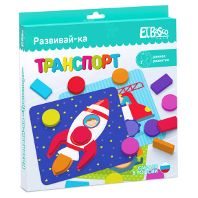 Развивающая игра с карточками Транспорт, El Basco