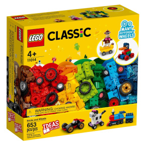 Constructor LEGO Classic Cărămizi și roți