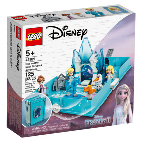 Constructor LEGO Disney Aventuri din cartea de povești cu Elsa și Nokk