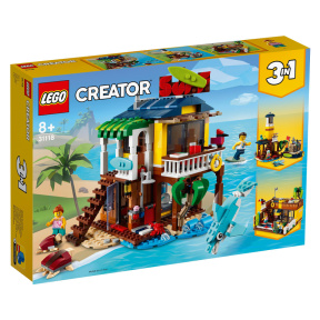 Constructor LEGO Creator Casa de pe plajă a surferilor