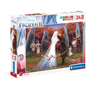 Surorile Frozen 2, 24 elemente, Clementoni