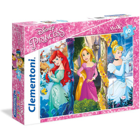 Prințesele Disney, 60 elemente, Clementoni