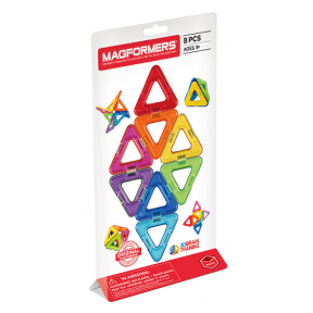 Constructor magnetic Magformers "Triunghi" 8 elemente