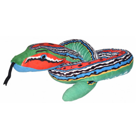 Jucărie textilă Snakesss Șarpe colorat, 135 cm, Wild Republic