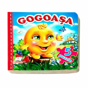 Carte cu puzzle. Gogoașă