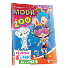 Decupez, lipesc, colorez - Moda la zoo